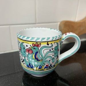 Rustic Rooster Italian Coffee Mug